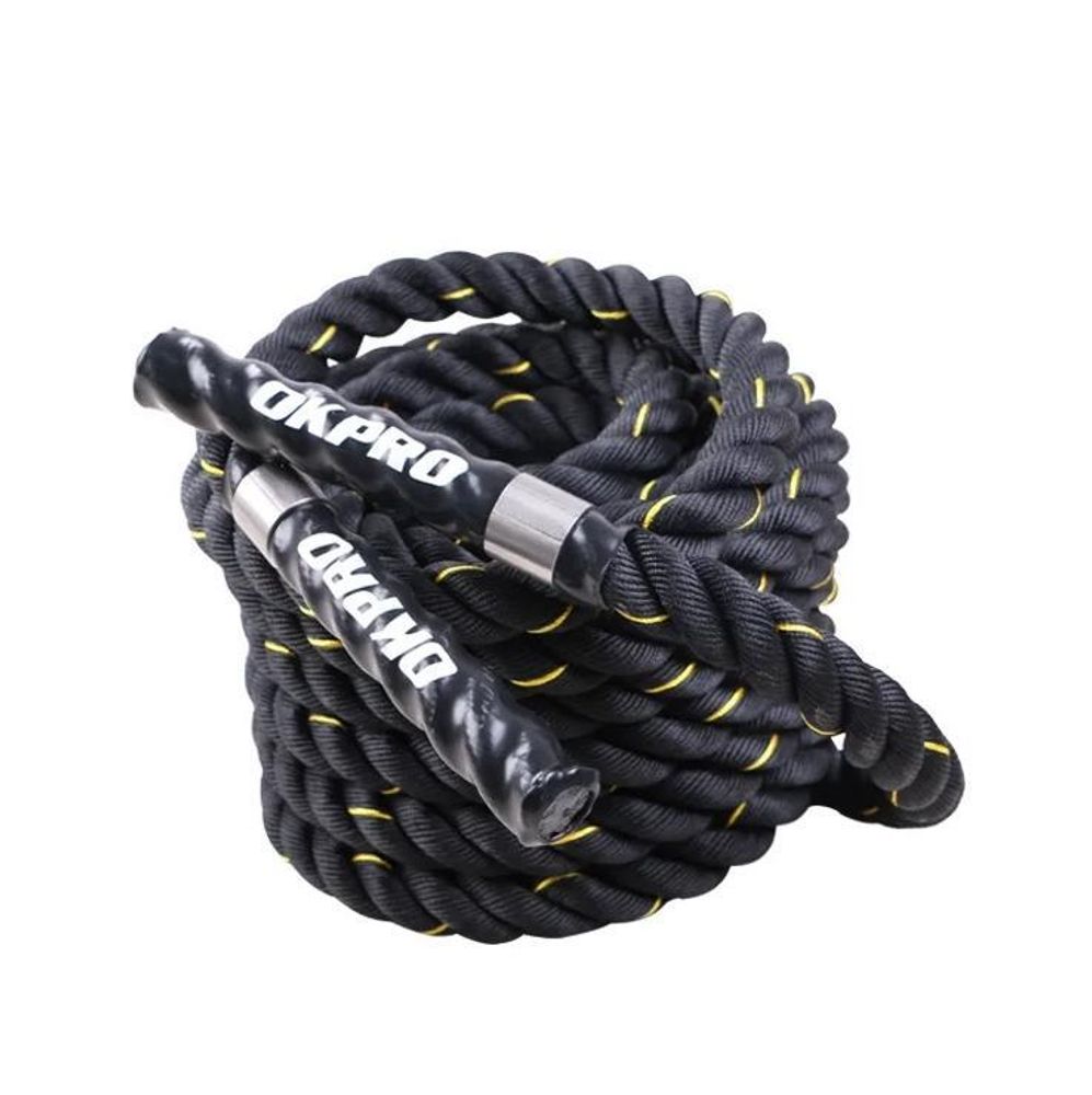Канат тренировочный 9 м толщина 38 мм телиреновый OKPRO