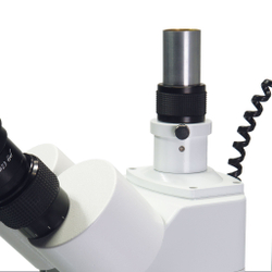 Стереоскопический микроскоп МИКРОМЕД МС-4-ZOOM LED с тринокулярной насадкой и LED освещением для биологии и минералогии