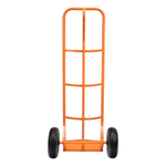 Тележка ручная двухколесная НТ1805, грузоподъемность 150 кг, пневматические колеса D 260 мм, платформа 350 х 235 мм Сибртех