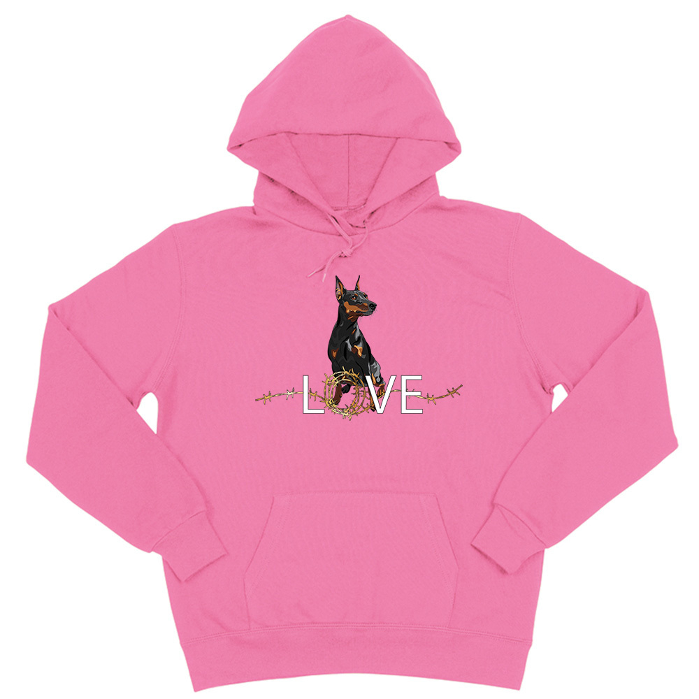 Толстовка "Цвергпинчер- колючая любовь"