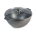 Казан алюминий, антиприг, 7 л, Гранит, с крыш, Мечта, 57701