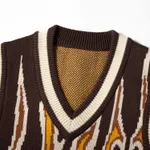 Жилет вязаный YMKASHIX Hellcome Коричневый