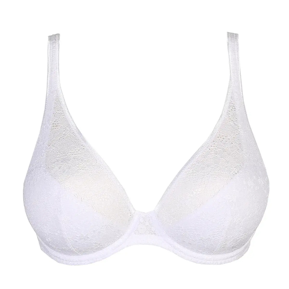 PRIMADONNA Twist Epirus Бюстгальтер с глубоким треугольным вырезом, белый