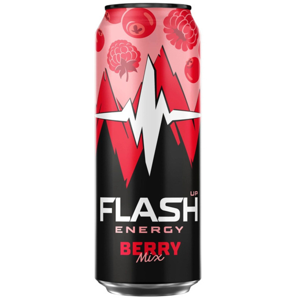 М. Энергетик Flash Up Berry mix 0.45л