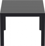 Стол пластиковый раздвижной Siesta Contract Atlantic Table 140/210, черный