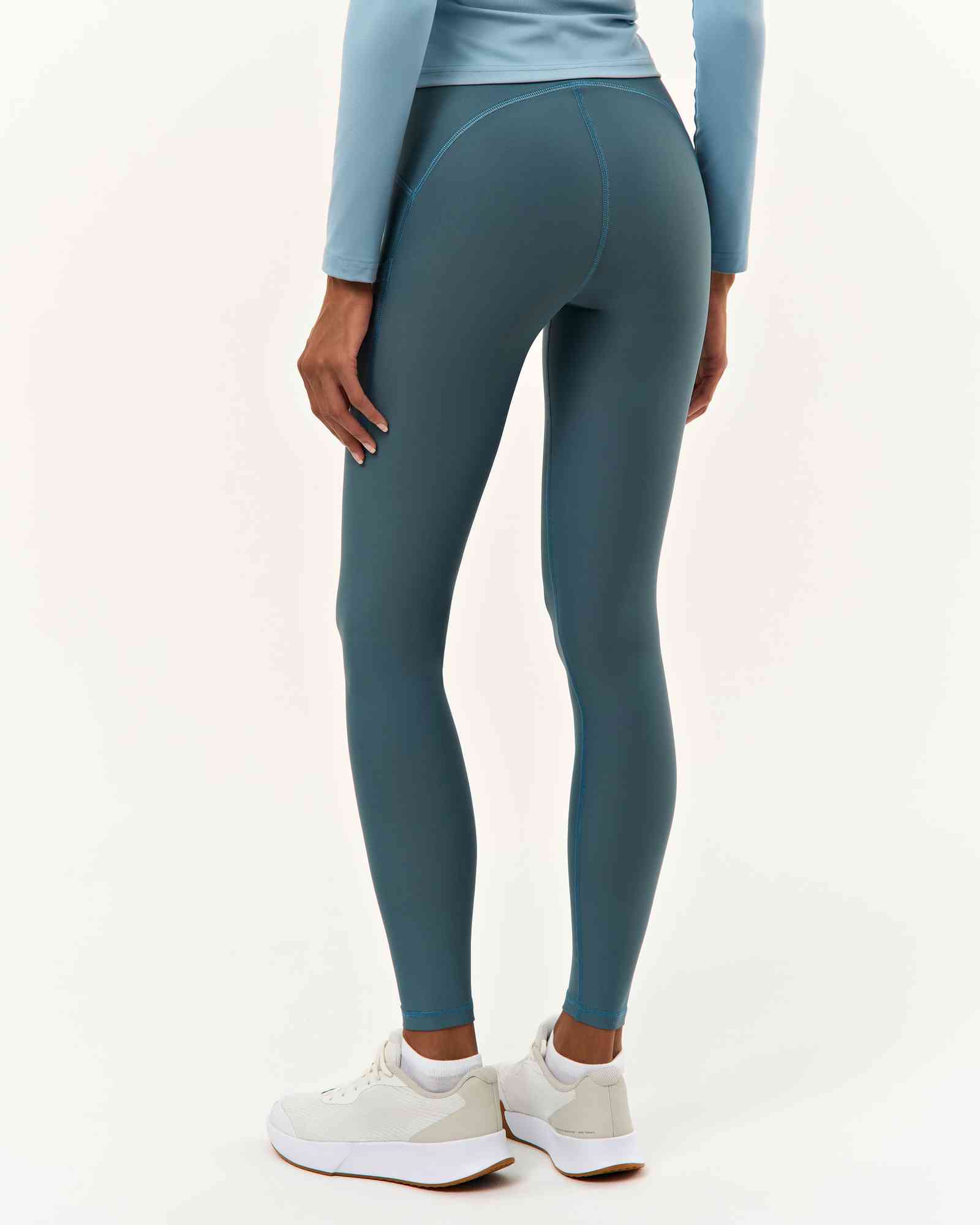 Леггинсы с карманами Bestie, Blue-grey