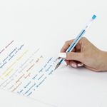Ручки гелевые БЛЕСТКИ BRAUBERG "EXTRA", НАБОР 6 ЦВЕТОВ, узел 0,7 мм, линия 0,5 мм, 143908
