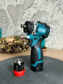 Mokital Дрель-шуруповерт, 16.6 В, 60 Нм, 2 АКБ