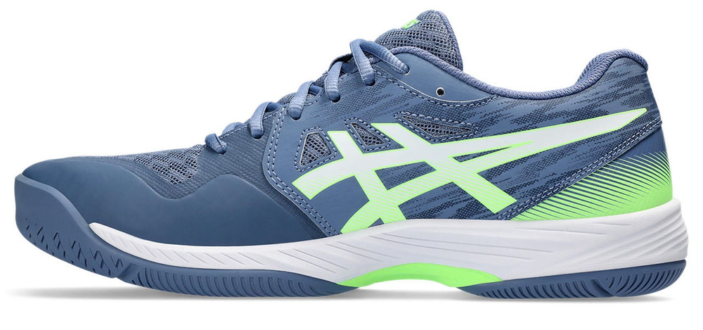 Мужские кроссовки для бадминтона/сквоша Asics Gel-Court Hunter 3 - denim blue/lime burst
