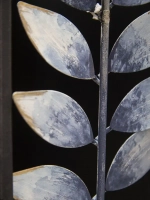 Панно металлическое "Цветы" 71х30 см