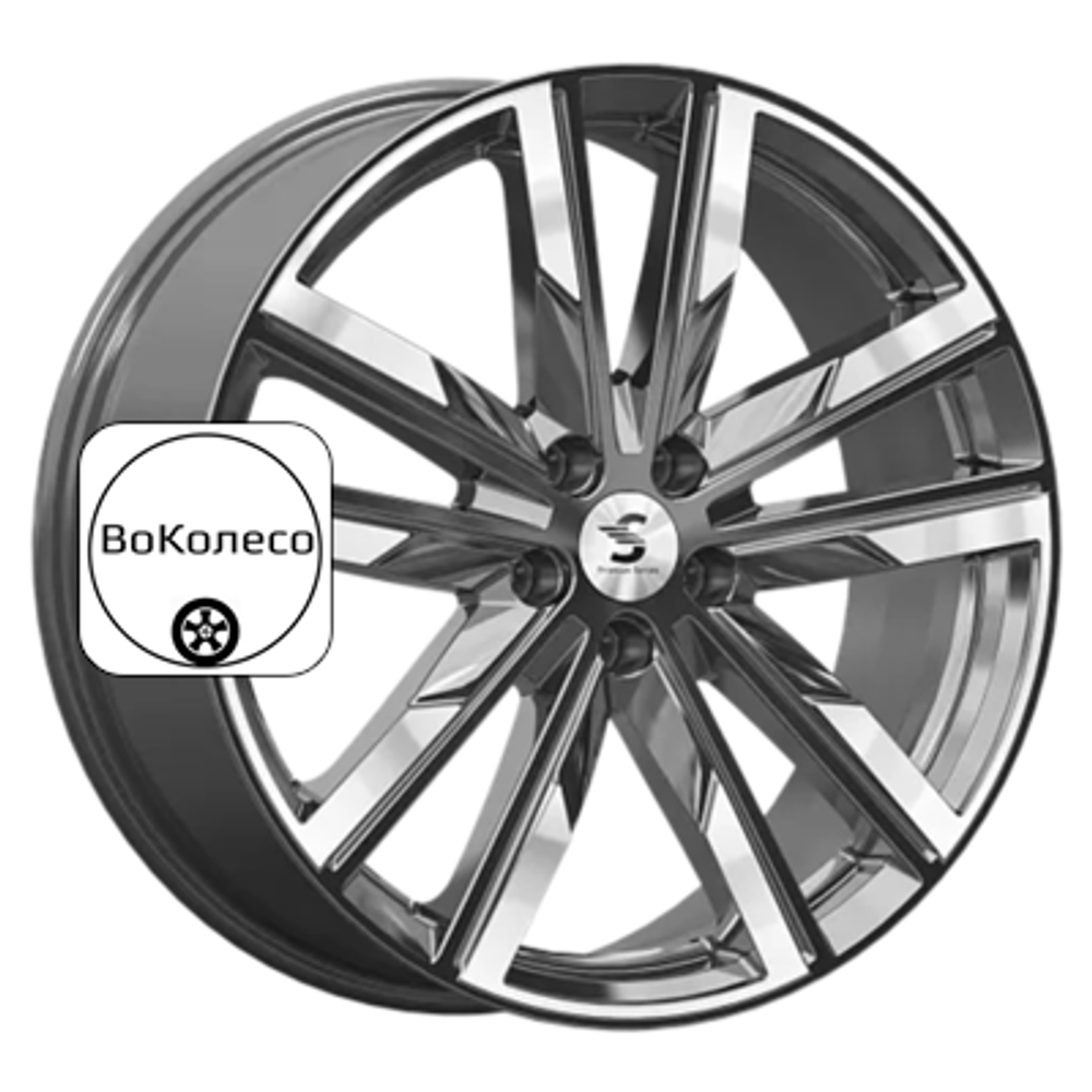 8x20/5x108 ET45 D63,35 КР014 (Discovery Sport) Diamond Gloss Graphite Premium Series
