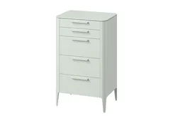 Комод Type oak высокии? 5 ящиков (белый)