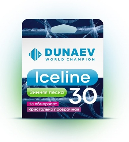 Леска DUNAEV ICE LINE 30m  0.12мм