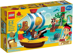 LEGO Duplo: Пиратский корабль Джейка 10514 — Jake's Pirate Ship Bucky — Лего Дупло