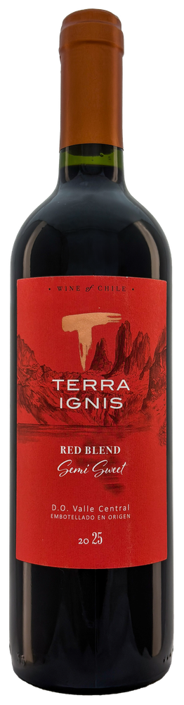 Вино Терра Игнис Ред Бленд Семи Свит