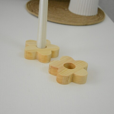 Набор подсвечников Цветы, 2шт