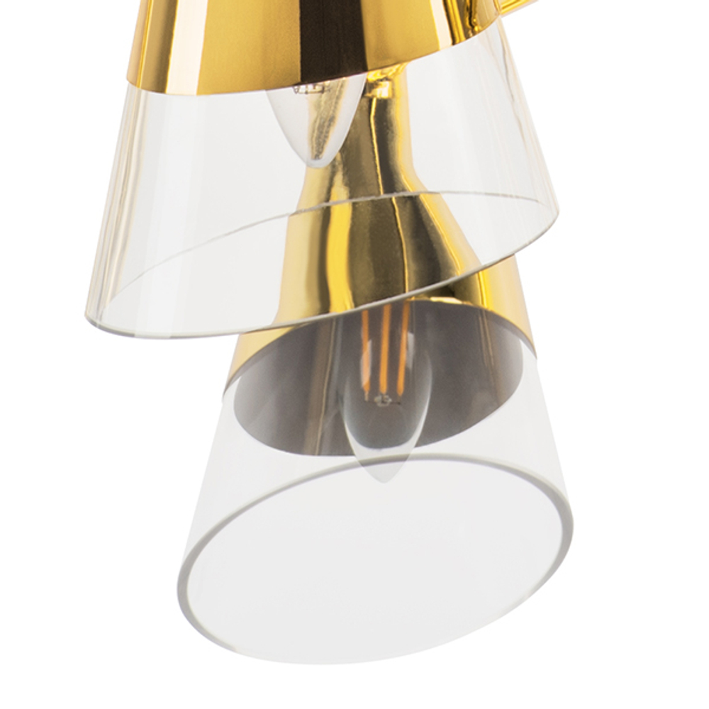 817162 Люстра STRATO 16х40W E14 ЗОЛОТО