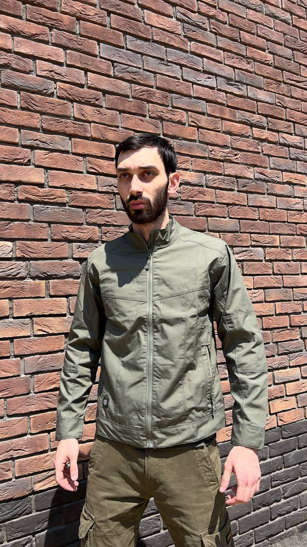 Куртка олива рипстоп