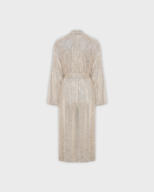 Халат из пайетки