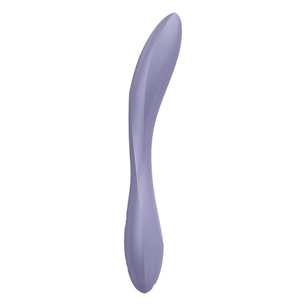 Сиреневый гибкий вибратор 19,5см Satisfyer G-Spot Flex 2