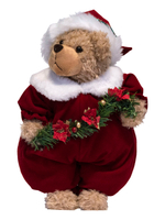 Игрушка декоративная Медвежонок с веткой 20х15х40см арт.92783