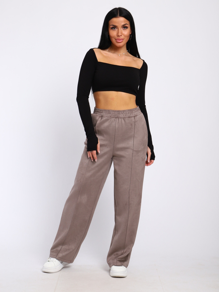 Брюки на манжете 2