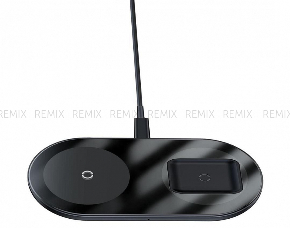 Беспроводное зарядное устройство Baseus Simple 2in1 Wireless Charger Pro Edition (WXJK-CA02)