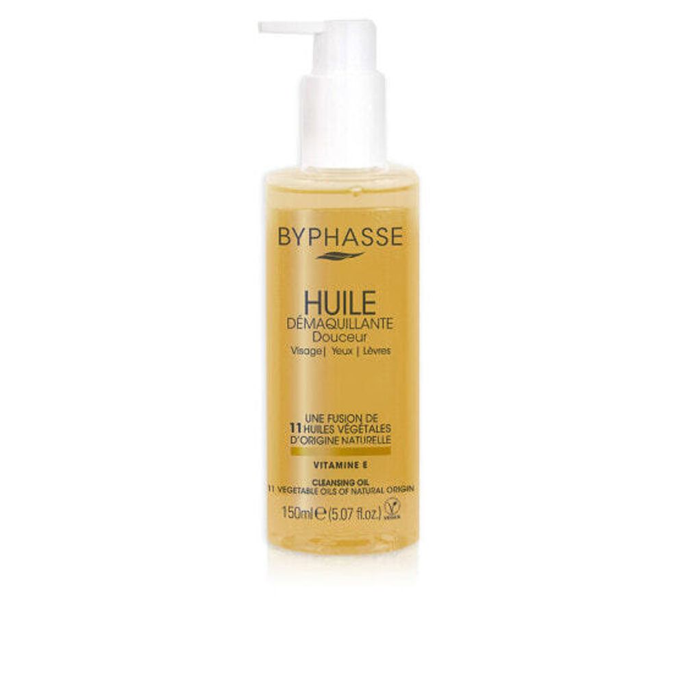 Byphasse Huile Cleansing Oil Очищающее масло с витамином Е для лица, глаз и губ 150 мл