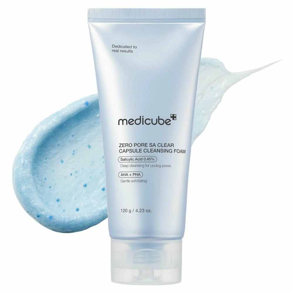 Пенка капсульная для очищения пор Medicube Zero Pore Sa Clear Capsule Cleansing Foam 120 мл