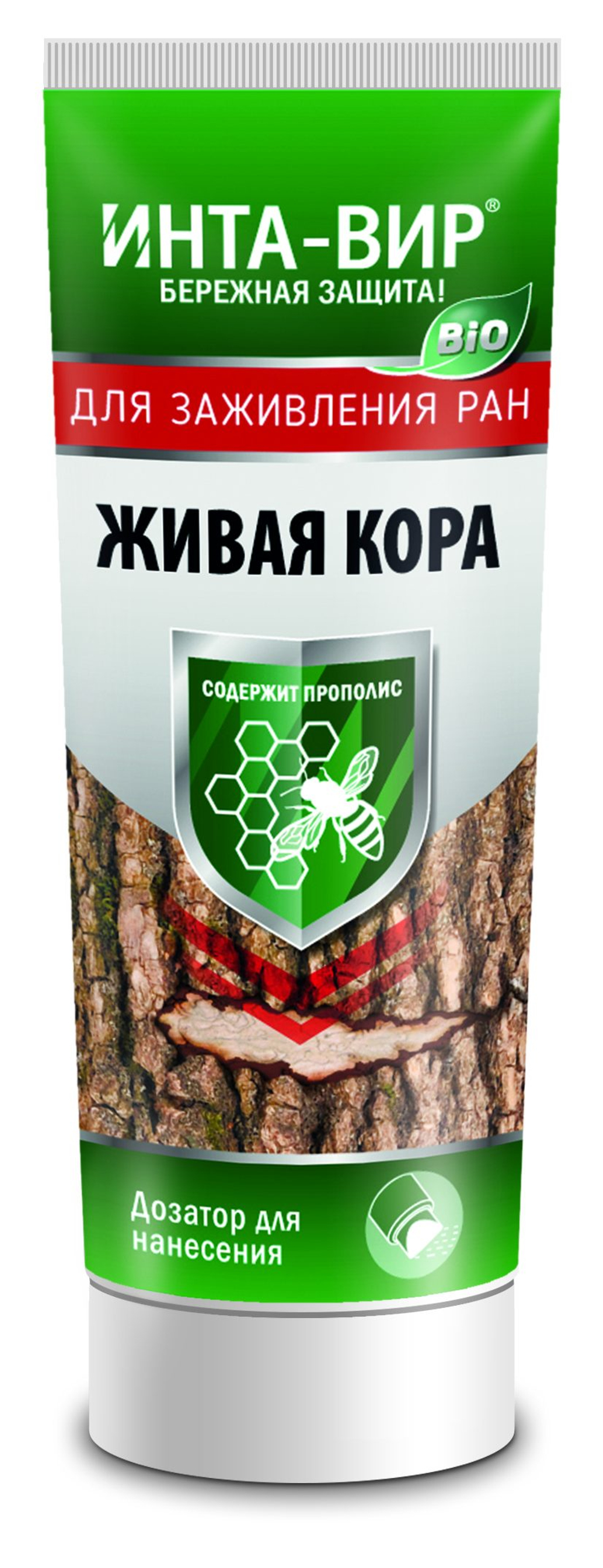 Живая кора 100г для заживления ран Инта-вир