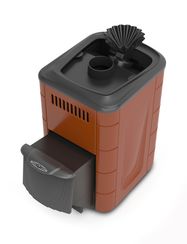 Печь каменка TMF Гейзер Мини 2016 Inox ДА ЗК терракота 32540