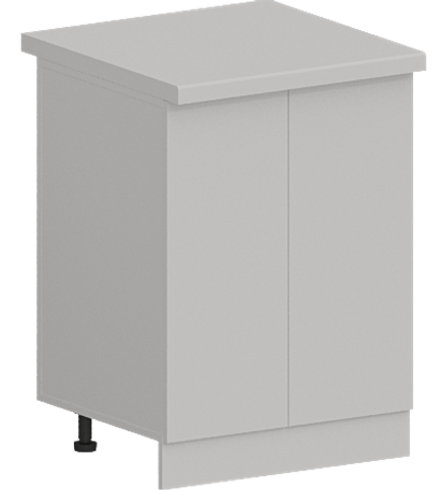 Кухня Модуль ШН 600 Графит / Белый