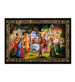 Народные промыслы ШК-11/15-E Шкатулка в технике декупаж (11х16х4)