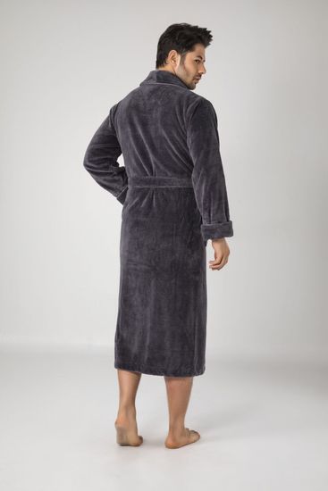 Халат мужской махровый Nysa Mayer L/XL графит