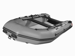 Надувная ПВХ-лодка X-River Rocky 415 НДВД, с усиленным дном и баллонами