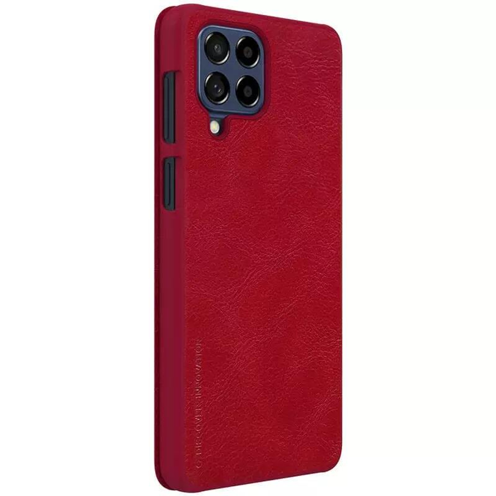 Кожаный чехол-книжка Nillkin Leather Qin для Samsung Galaxy M53