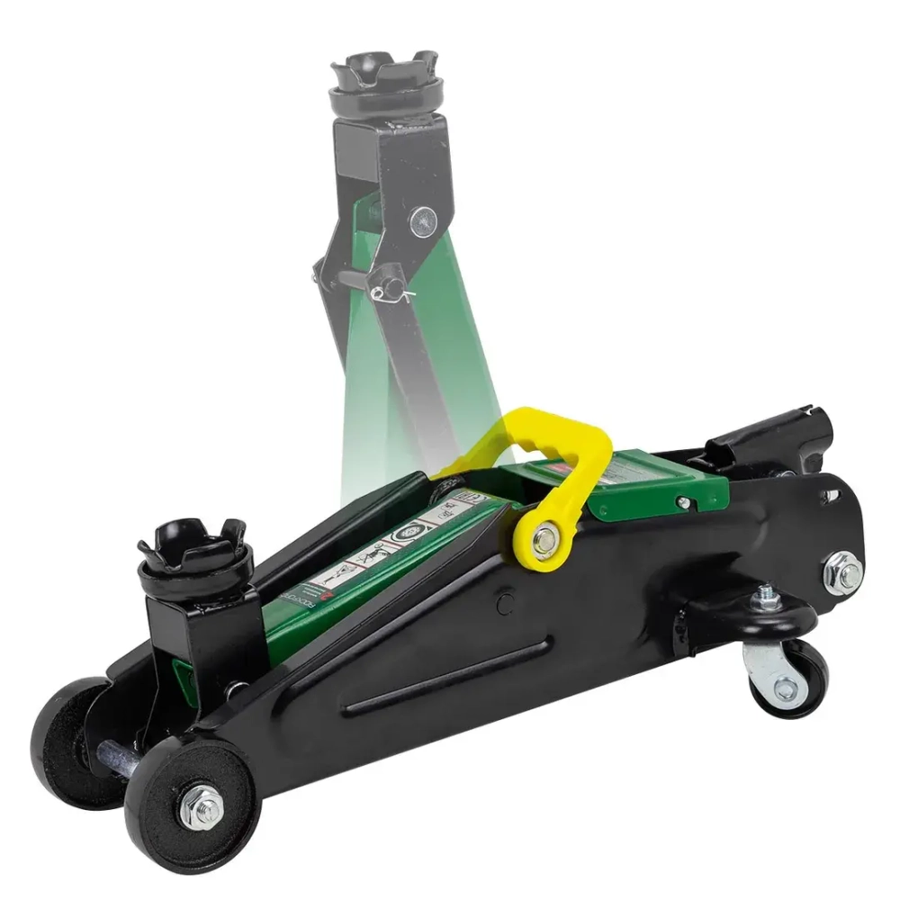 Домкрат подкатной гидравлический 2 т (h min 135мм,h max 350мм) RockForce##Rock FORCE RF-T82004