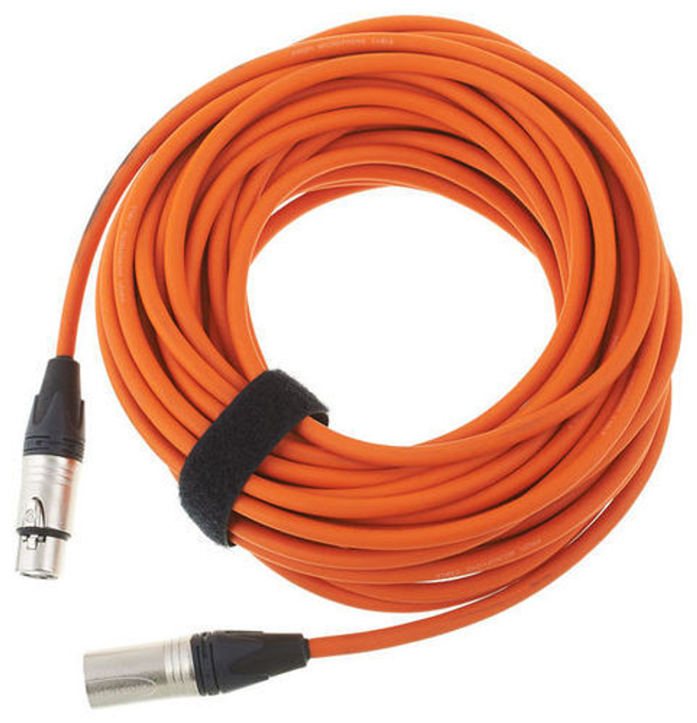 Кабель микрофонный The Sssnake 17900 Mic-Cable 15 Orange