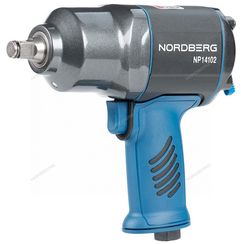 Пневмогайковерт ударный 1/2", 1300Нм, переключение одной рукой NORDBERG NP14102