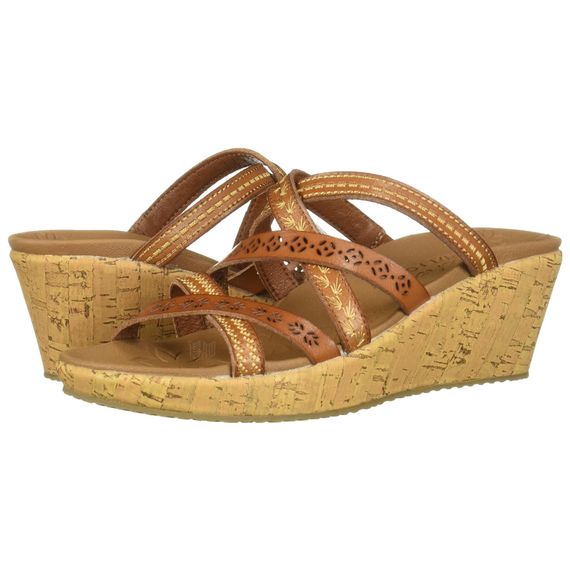 Skechers Cali Beverlee Tiger Posse 'Coffee'