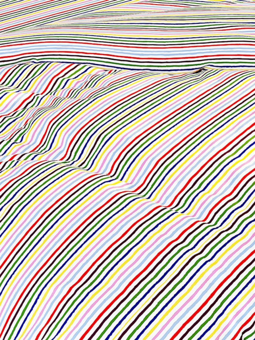 Наволочка комплект 2шт Сказка "Радужная полоска" 40х60 см, перкаль