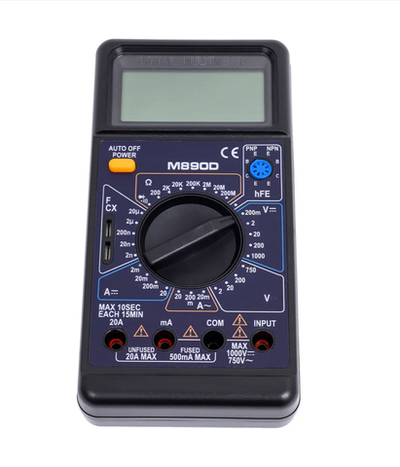 Мультиметр цифровой профессиональный M-890D