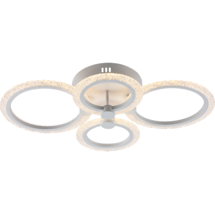 Светильник потолочный светодиодный Rivoli Blanca 6094-105 72 Вт 3000К-6000К LED с пультом модерн уценка