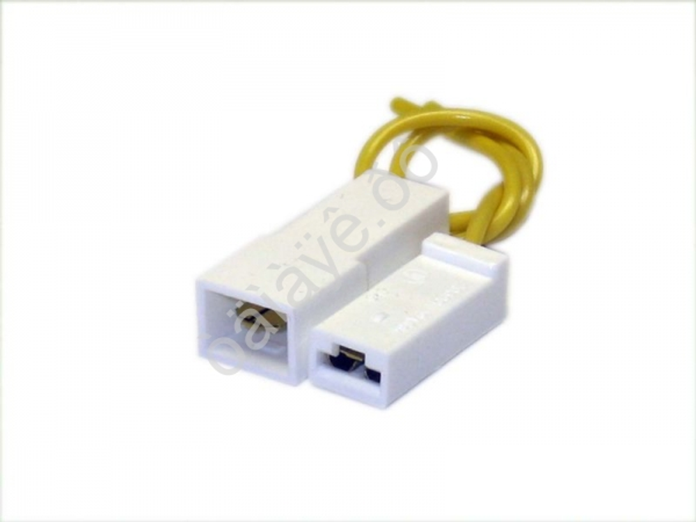 Разъем 1конт папа+мама (6,3мм) с проводами S=0.75мм Диалуч KL 064-01 12782п