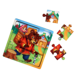 Головоломка-пазл в рамке. Игры в дорогу "Маша имедведь" П 305 4930524 (Лесная мастерская)