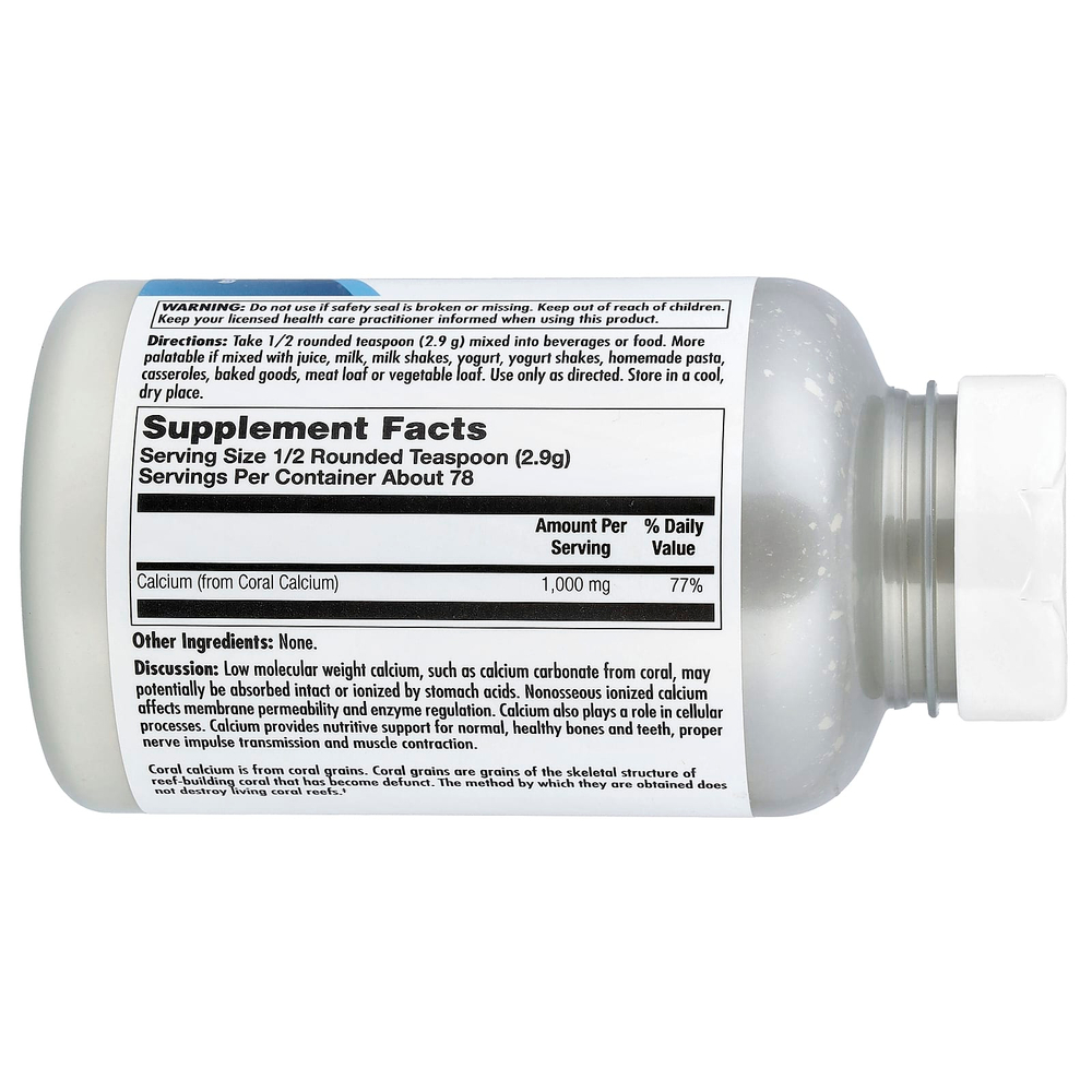 KAL, Коралловый кальций в порошке, 225 г (8 унций)