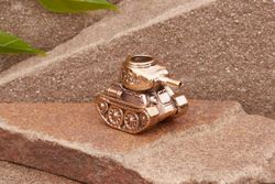 Бусина на темляк Т-34 от мастерской Крымская бронза