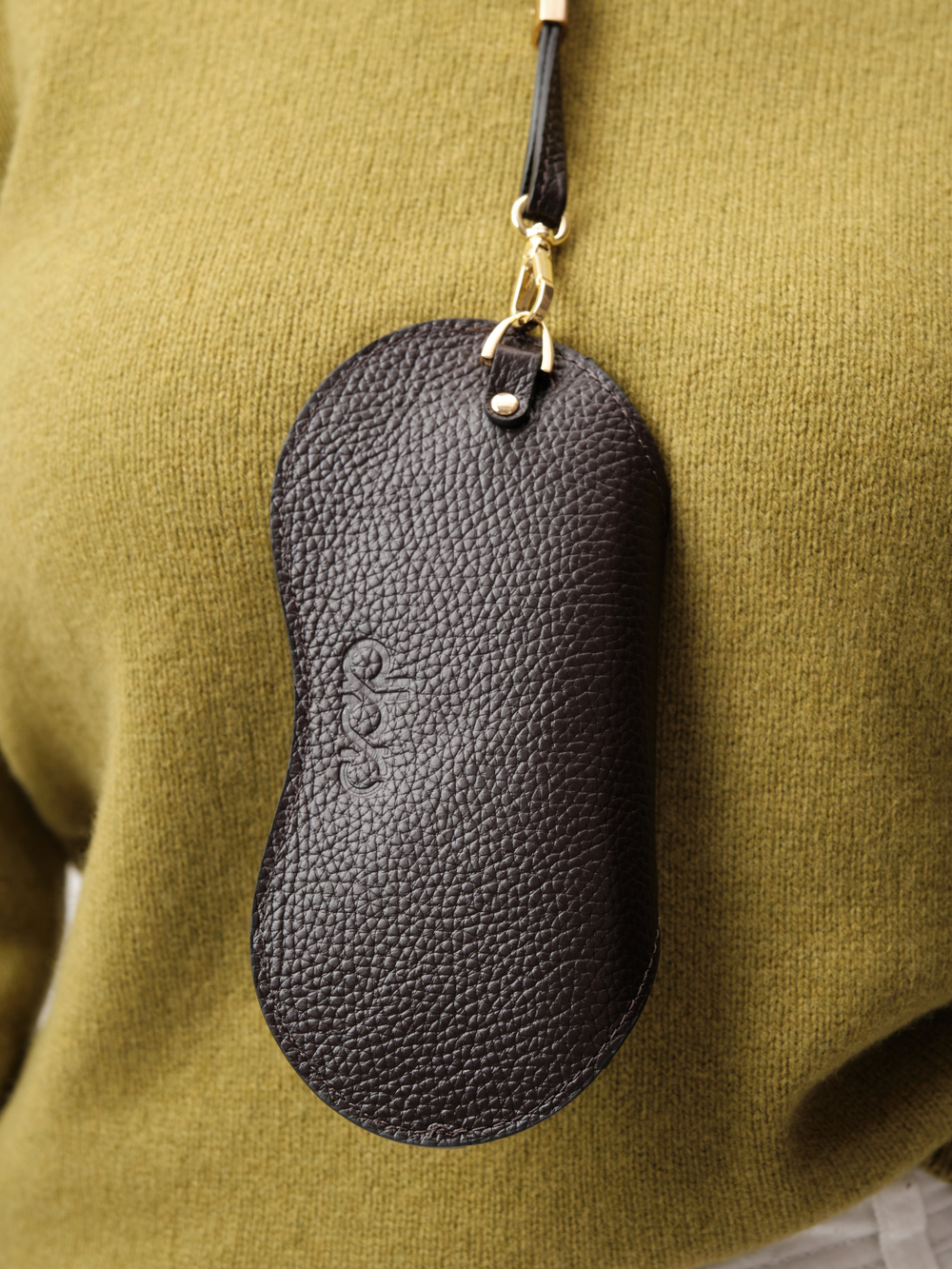 Футляр для очков / очечник DBR 15-82 темно-коричневый