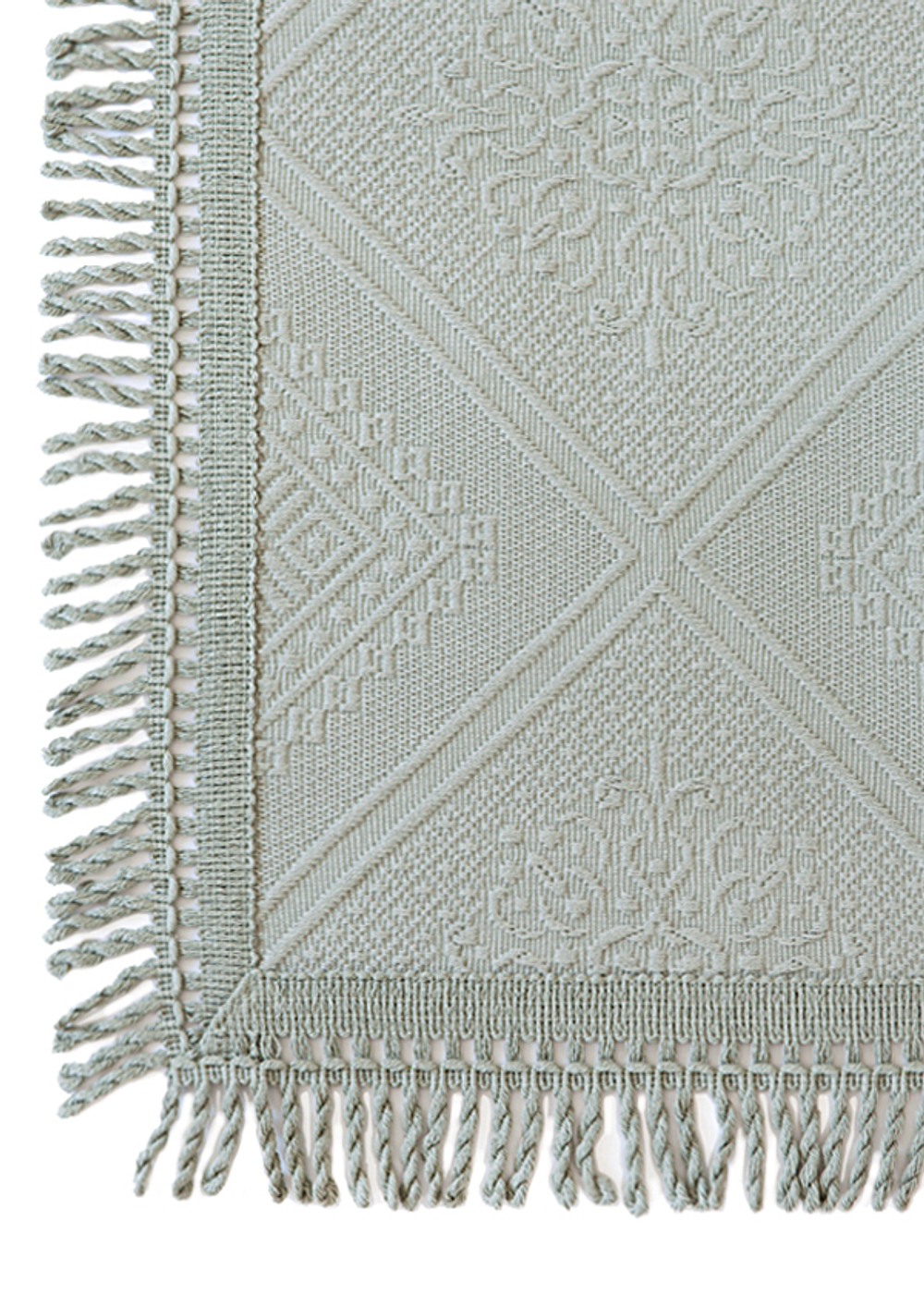 Покрывало 150x220 Luxberry Alice зеленое Португалия фото