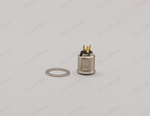 Разъем mini XLR 4 Pin c кнопкой + разъем мама для пайки